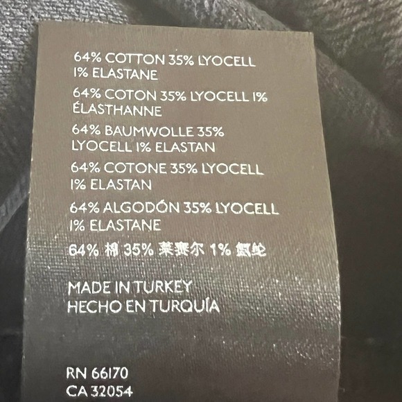 FREE PEOPLE CUFFED SLIM BOYFRIEND JEANS FADED BLACK NWT WOMEN'S SIZE 24 - Picture 16 of 16